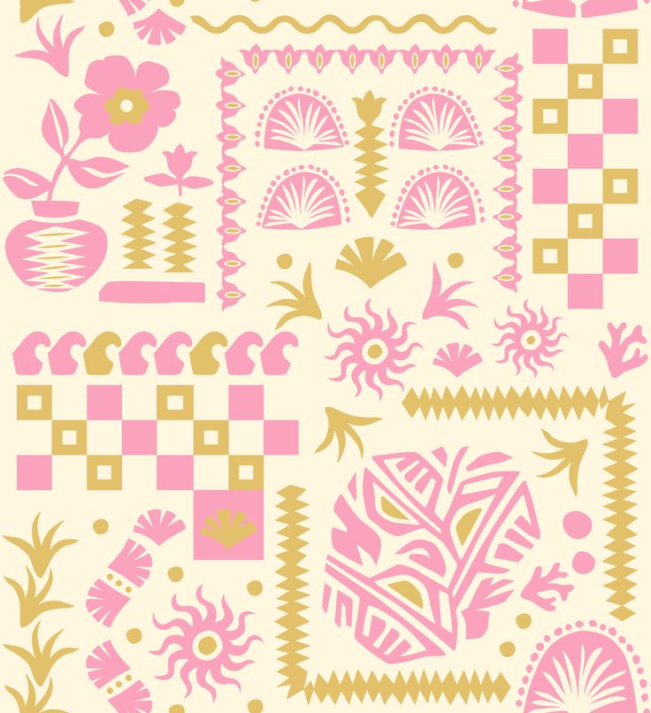 Floral Print Curtain