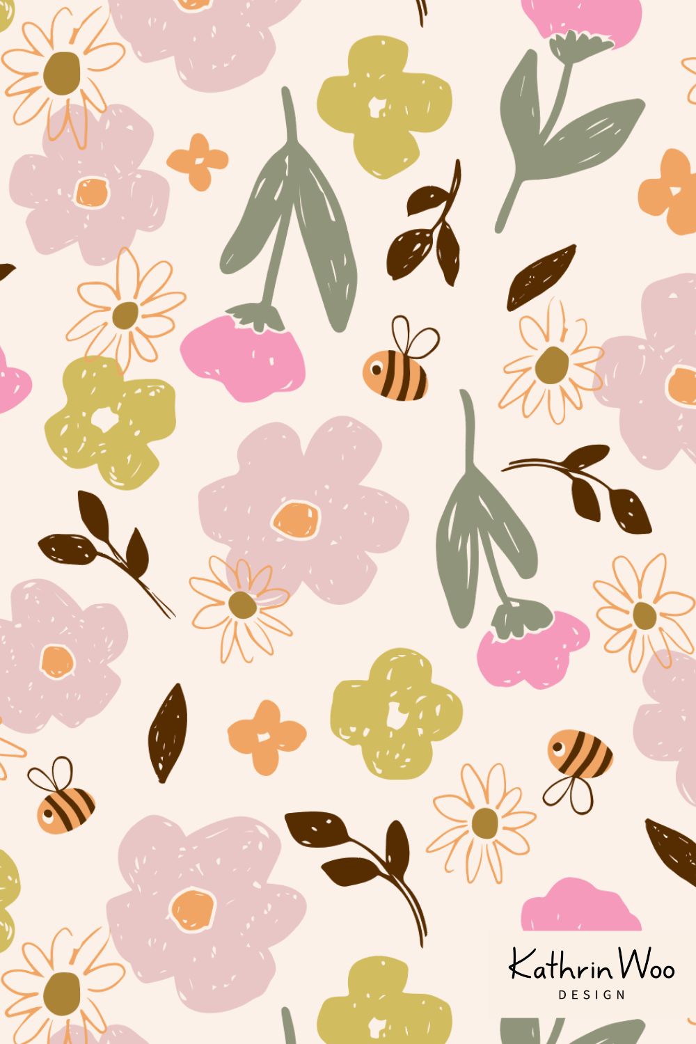 Floral Curtain